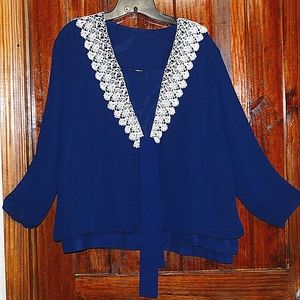 Vintage Crochet Blouse Made in the U.S.A.